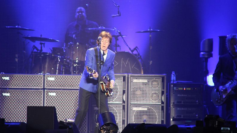 Paul McCartney Helsingissä 12.12.2011.