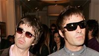 Liam Gallagher ja Noel Gallagher. Photo by: Dave Hogan/Getty Images