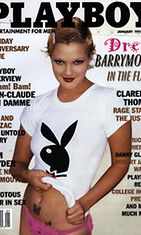 Drew Barrymore Playboyssa (Getty)
