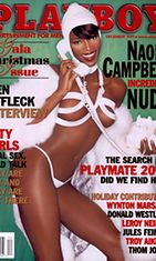 Naomi Campbell Playboyssa (Getty)