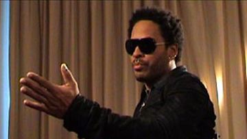 Lenny Kravitz purki tuntojaan musiikkiin (Kuva: MTV3)