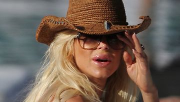 Victoria Silvstedt nautti auringosta Miamin lämmössä