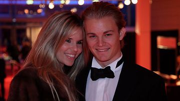 Vivian Sibold ja Nico Rosberg. (Kuva: Getty/All Over Press)