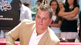 Matt Damon sai oman tähden 25. heinäkuuta (Kuva: Frazer Harrison/Getty Images)