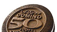Domino-keksi 50-vuotta