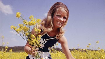 Miss Suomi 1969 Harriet Eriksson ihastutti kesällä 1970.