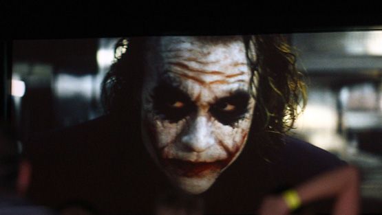 Heath Ledger näytteli Jokeria.