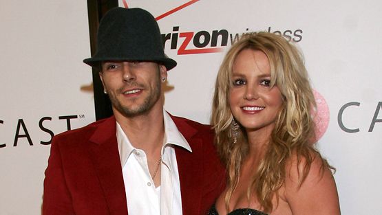 Britney Speras ja Kevin Federline.