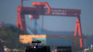 Sebastian Vettel Yeongamin radalla