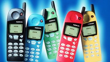 Nokia 5110 puhelimia.