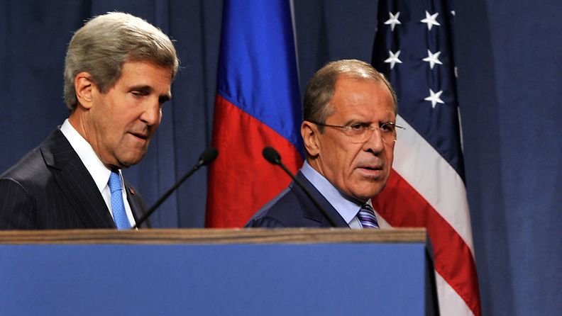 Yhdysvaltojen ja Venäjän ulkoministerit John Kerry ja Sergei Lavrov kertoivat päässeensä sopuun Syyrian asevalvonnasta.