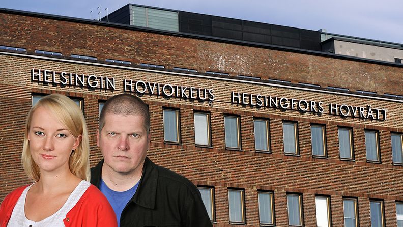 MTV3 Uutisten rikostoimittajat Päivi Hannula ja Jarkko Sipilä seuraavat oikeussalin tapahtumia hetki hetkeltä. 