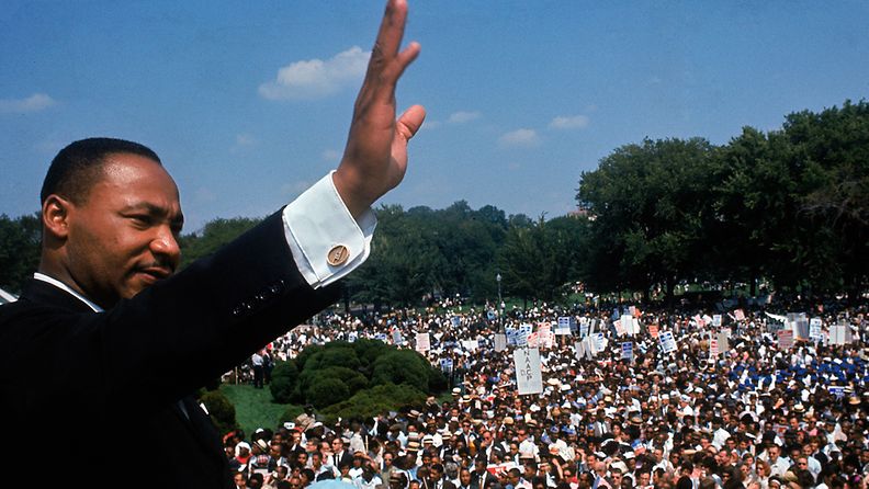 Martin Luther King Washingtonissa 28.8.1963.
