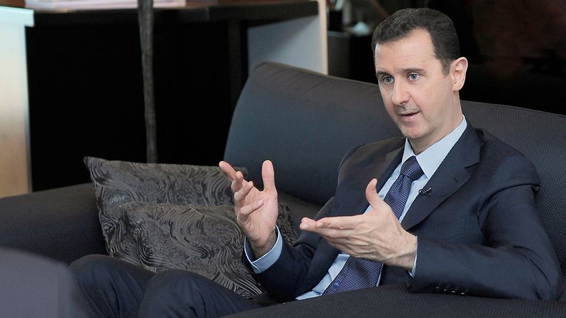 Syyrian presidentti Bashar al-Assad 