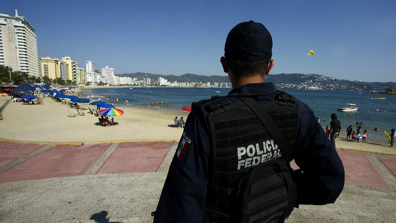 Epäillyt otettiin kiinni    lähellä rantalomakohteena tunnettua Acapulcon kaupunkia.   