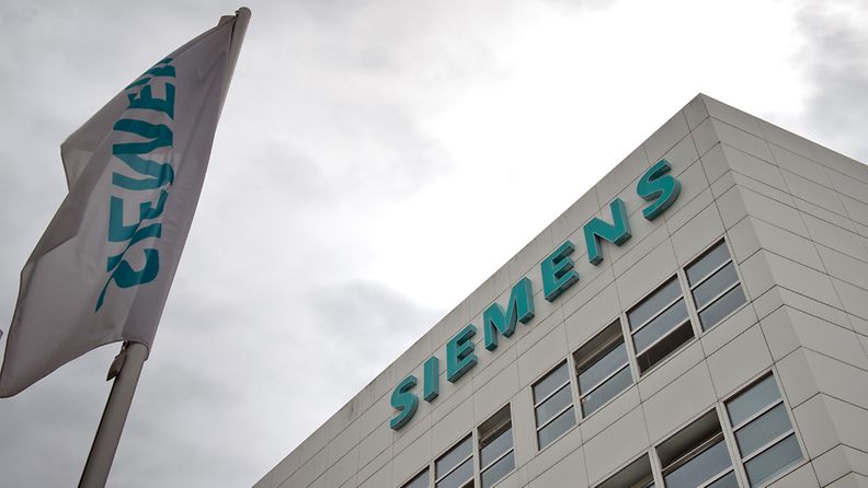 Siemensin konttori Saksassa.