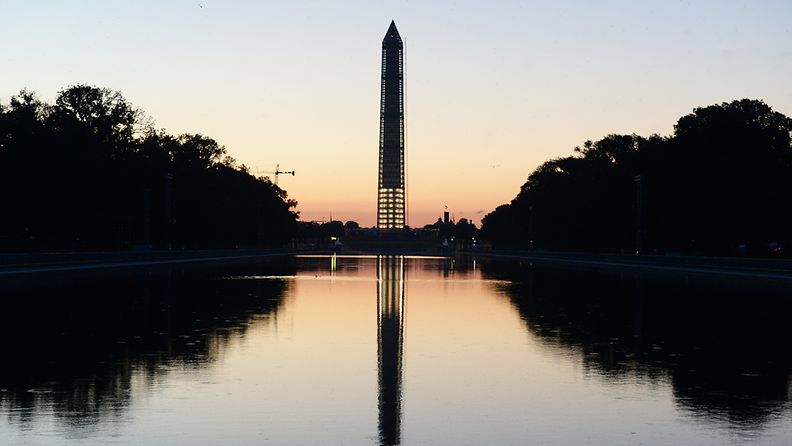  The Washington Monument and Reflecting Pool 