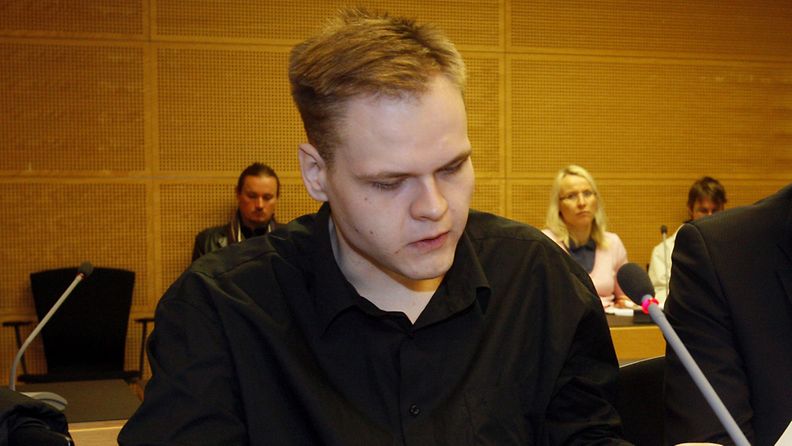Pasi Markus Pönkä oikeudessa lokakuussa 2007.