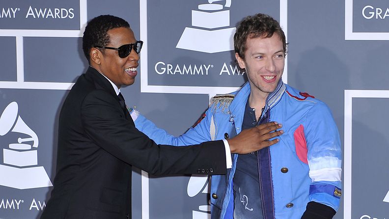 Jay-Z ja Chris Martin ovat hyviä ystäviä.