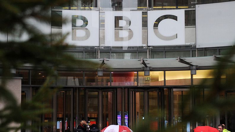 BBC:n päämaja Lontoossa Britanniassa.