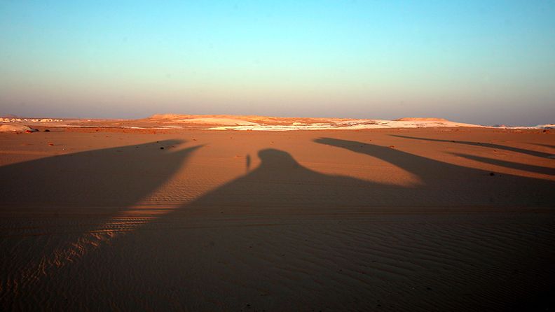 Kuvituskuvaa: Saharan autiomaata Pohjois-Afrikassa.
