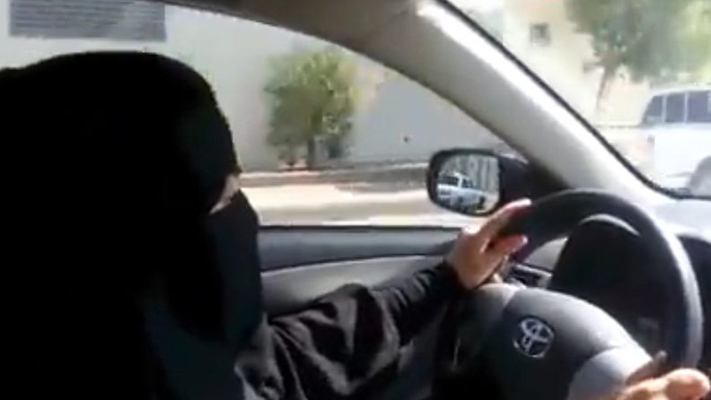 Kuva on saudiaktivistien YouTubeen lataamalta videolta.  Kuva: AFP/YouTube.