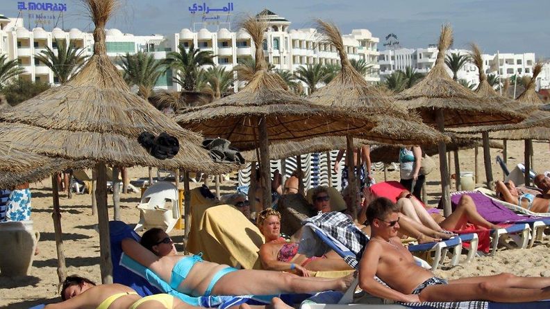 Tunisialla on 1300 kilometriä hiekkarantaa. 