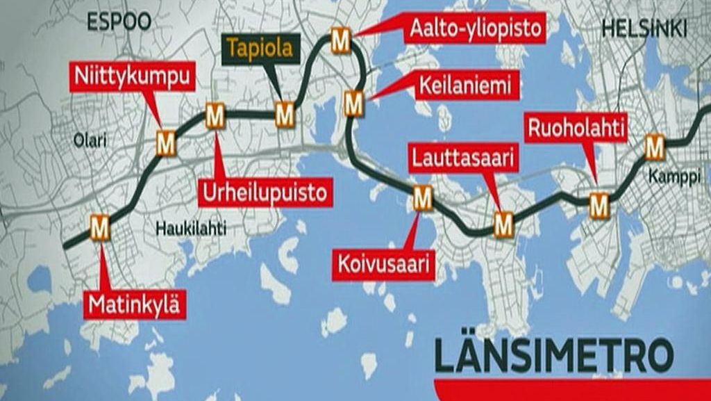 Länsimetro kutsui tunnelivierailulle 