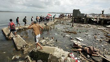 Näkymä Taclobanin kaupungista Leyten provinssista 10.11.2013. 