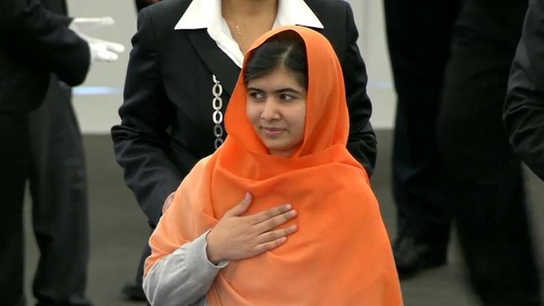 Malala Yousafzai EU-parlamentti Saharov-palkinto