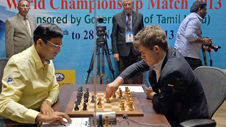 Magnus Carlsen shakin maailmanmestari
