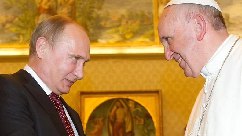 Putin ja paavi