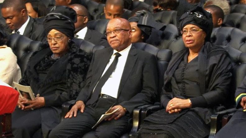 Winnie Mandela, Jacob Zuma, Graca Mandela