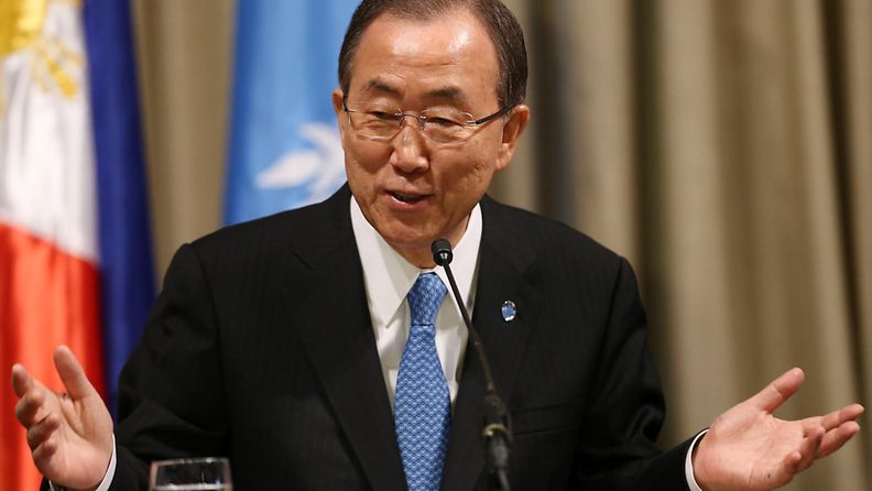 YK:n pääsihteeri Ban Ki-moon halusi nostaa rauhanturvaajien määrää Etelä-Sudanissa.