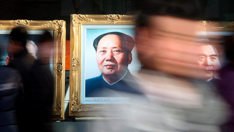 Kiinassa on muisteltu kommunistisen kansantasavallan perustajaa Mao Tse-tungia.