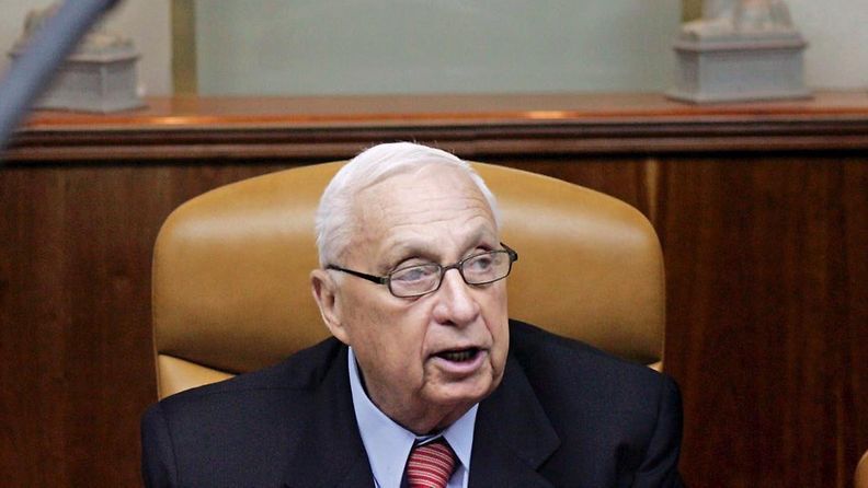 Ariel Sharon ex-pääministeri Israel