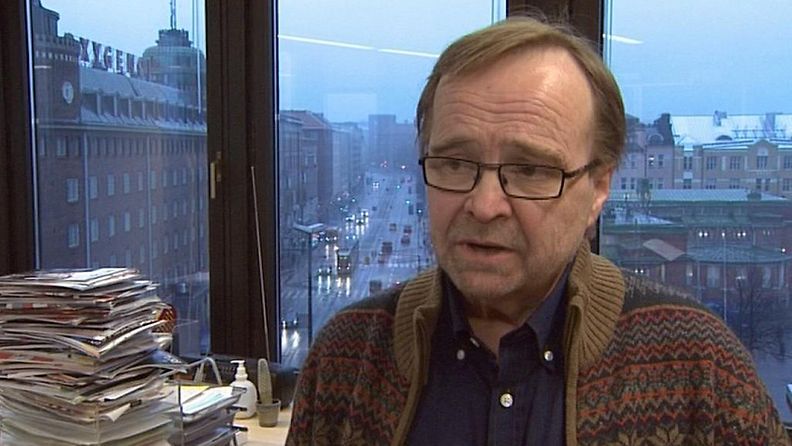 Suomen journalistiliiton puheenjohtaja Arto Nieminen.