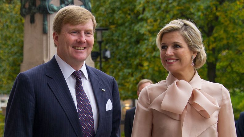 Kuningas Willem-Alexander ja kuningatar Maxima
