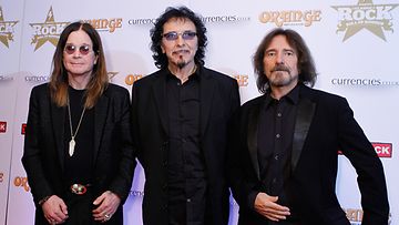 Black Sabbath, eli Ozzy Osbourne (vas.), Tony Iommi ja Geezer Butler.
