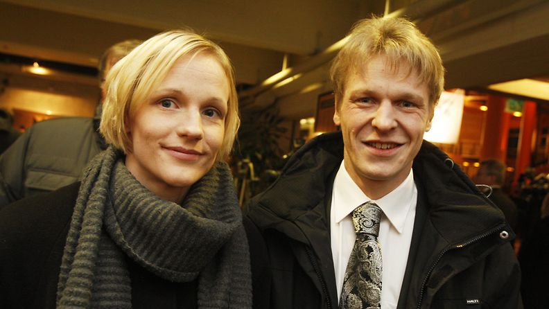 Toni ja Veera Nieminen hakevat eroa. Kuva vuodelta 2008.