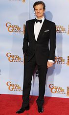 2012 Colin Firth Golden Globe -gaalassa