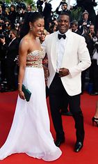 Chris Tucker ja Azja Pryor, 66th Annual Cannes Film Festival 2013