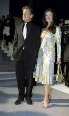 Catherine Zeta-Jones ja aviomies Michael Douglas, 2001