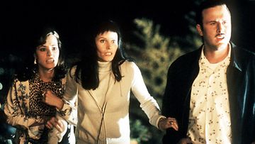 Parker Posey, Courteney Cox Arquette ja David Arquette, Scream 3 -elokuva, 2000
