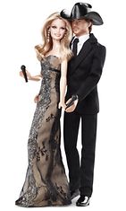 2011: Country-tähdet Faith Hill ja Tim McGraw saivat 15. hääpäiväkseen oman Barbie-pariskunnan.