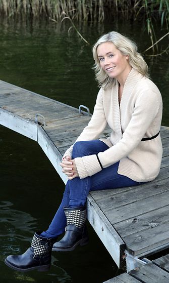 Anne Kukkohovi ilman meikkiä Helsingissä tiistaina 4. syyskuuta 2012.