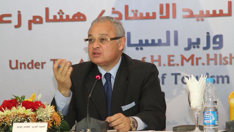 egypti turistiministeri Hisham Zaazou