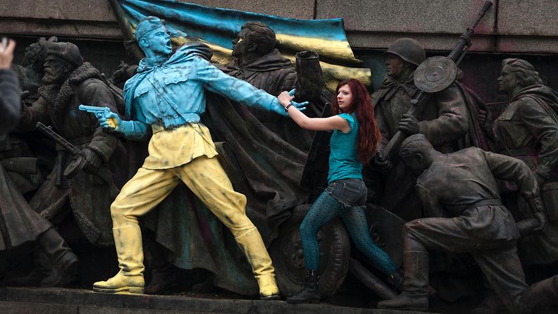 Ukraina maalaus taide Kiova muistomerkki