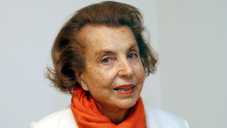 L'Oreal-perijätär Liliane Bettencourt vuonna 2004. 