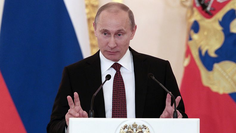 Vladimir Putin Moskovan Kremlissä 2. kesäkuuta 2012.
